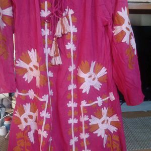 Embroidered Kurta For Summer