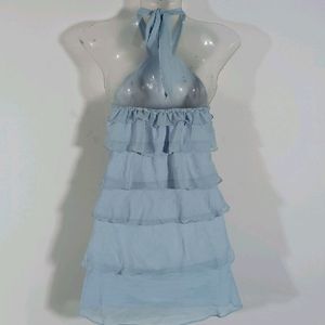 Y2K Korean Ruffled Dress.. Worn By Kdrama Actress❤