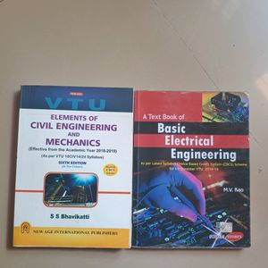 Civil And Electrical Engineering VTU 1st Sem