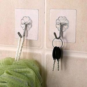 Self Adhesive Hooks 10 Pack No Drill