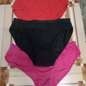 Briefs 3 Different Colour