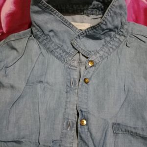 mini shirt denim type