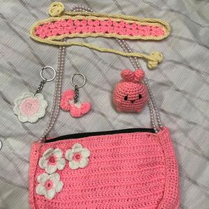 Crocheted Handbag