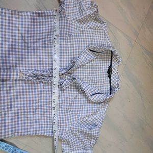 Soft Casual Checked Shirt Size 30-34