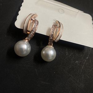 Pearl Antitarnish Stone Studded Earrings