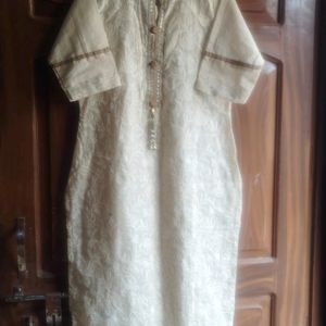 Chikankari Kurta For Girls And Women,, Size Issue