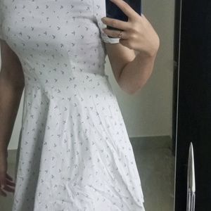 WHITE MINI DRESS (ONLY CASH)