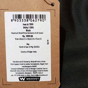 Wildcraft Bag