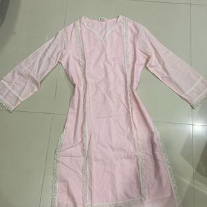 Soft Rose Classic Kurta From Alaya