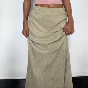 Flare Maxi Skirt