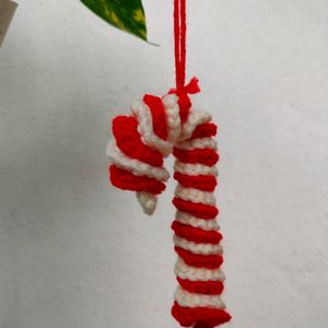 Handmade crochet Christmas tree ornaments