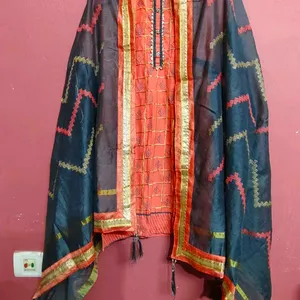 Women Kurta With Dupatta (L) Size