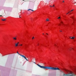 Red Color Frock