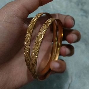 Gold - Plated Bangles