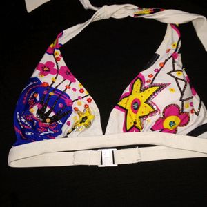 Imported Paded Embroidery Beach Bra