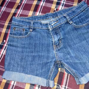 Skirt And Shorts Denim Combo