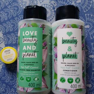 The Love Beauty And Planet Shampoo.Conditioner.