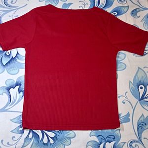 Maroon Tshirts Regular Fit