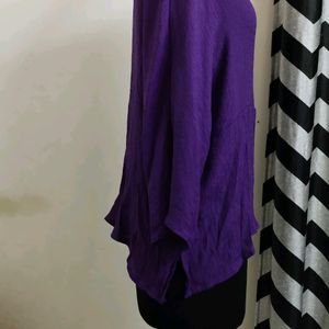 Plus Size Purple Top