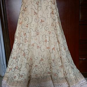 Golden Bridal Lehenga