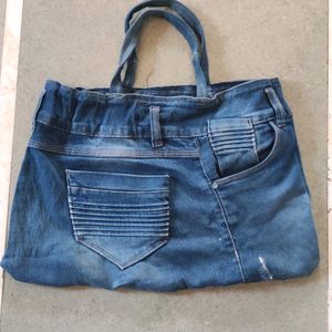 Denim Hand Bag