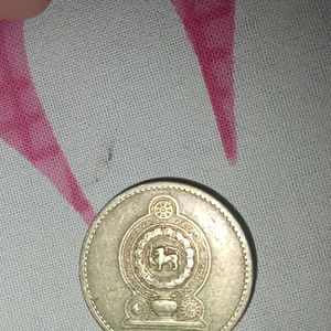 5 Rupees Srilankan Coin