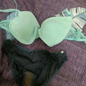 Used Bra Panty Combo