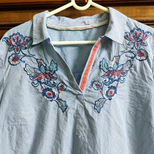 Women's Casual EmbroidedTop