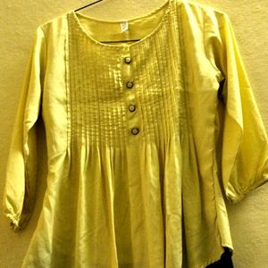 Yellow Tunic Top