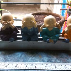 Little Monk Statues