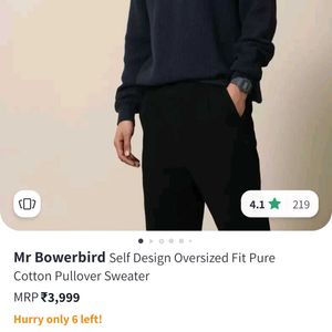 2 Mr Bowerbird Oversized Fit Sweater