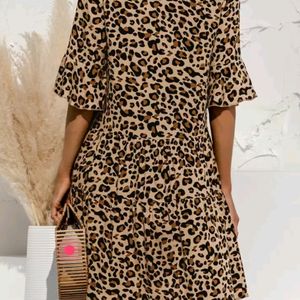 Urbanic Animal Print Dress