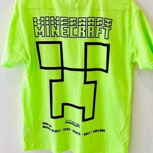 Minecraft Neon Tshirt