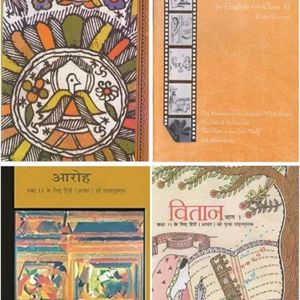 11th Set Of 4 Literature Hindi & English