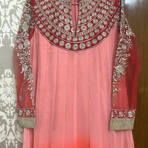 Heavy Work Anarkali Suit Party Wear Gown For Women