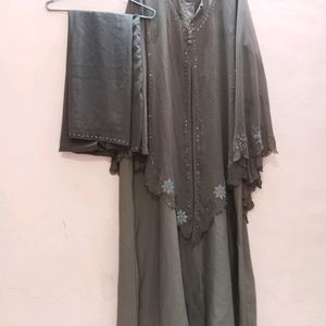 Nude Colour Abaya