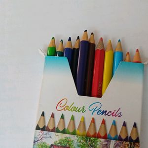 Not Used Small Pack Of Colour Pencils