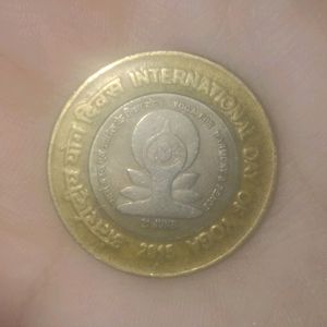 International Day Of Yoga Coin