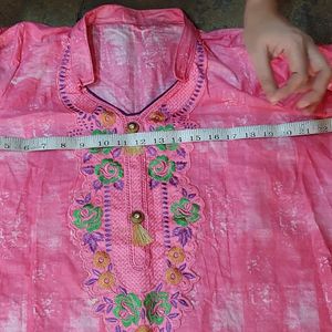 Heavy Embroidery Short Kurti