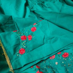 Beautiful Embroidery Work Dress Material