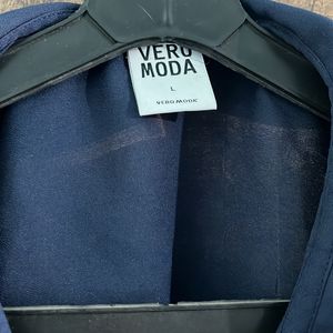 Navy Blue Shirt Vero Moda