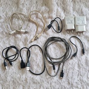 CHARGING CABLES AND ADAPTERS (09 Unit)