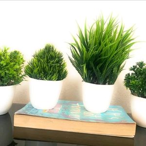 4pc Set Of Artificial Plant