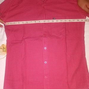 Red Check shirt Arrow Brand