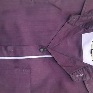 Men Purple causal Shirt (M)