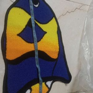 UNIQUE Wall Hanging FISH DOORMAT FOR KIDS HOME -NE