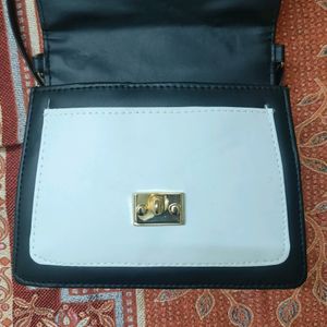 Black & White Sling Bag New