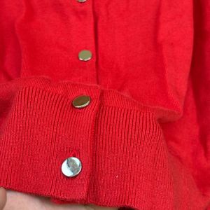 Red Cardigan