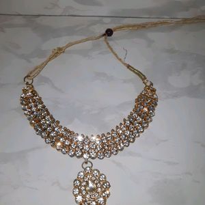 Golden Necklace For Wedding