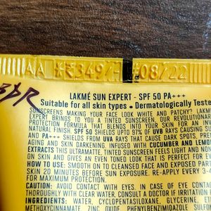 Lakme Sun Expert Tinted Sunscreen | SPF 50+